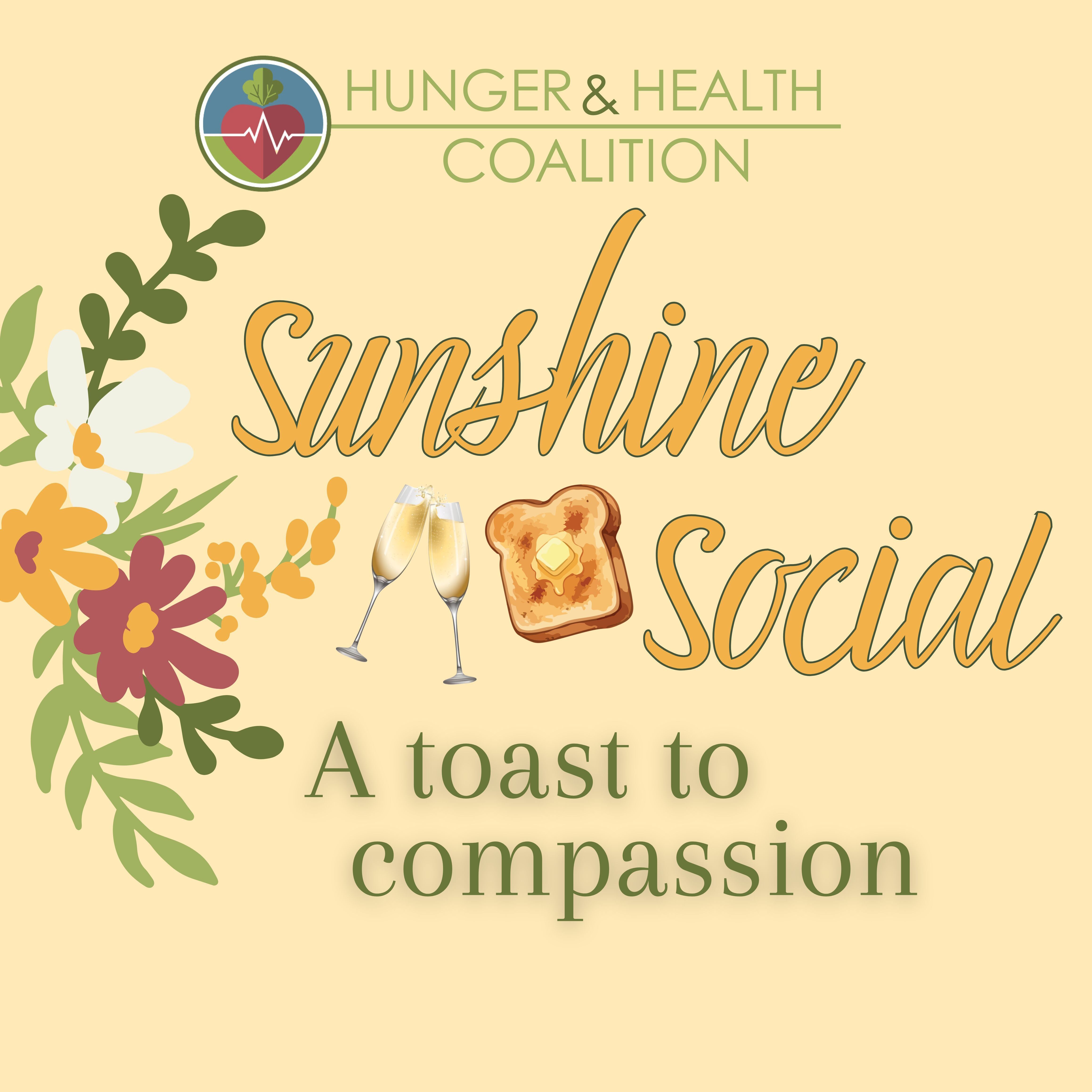 Sunshine Social; A Toast to Compassion - logo